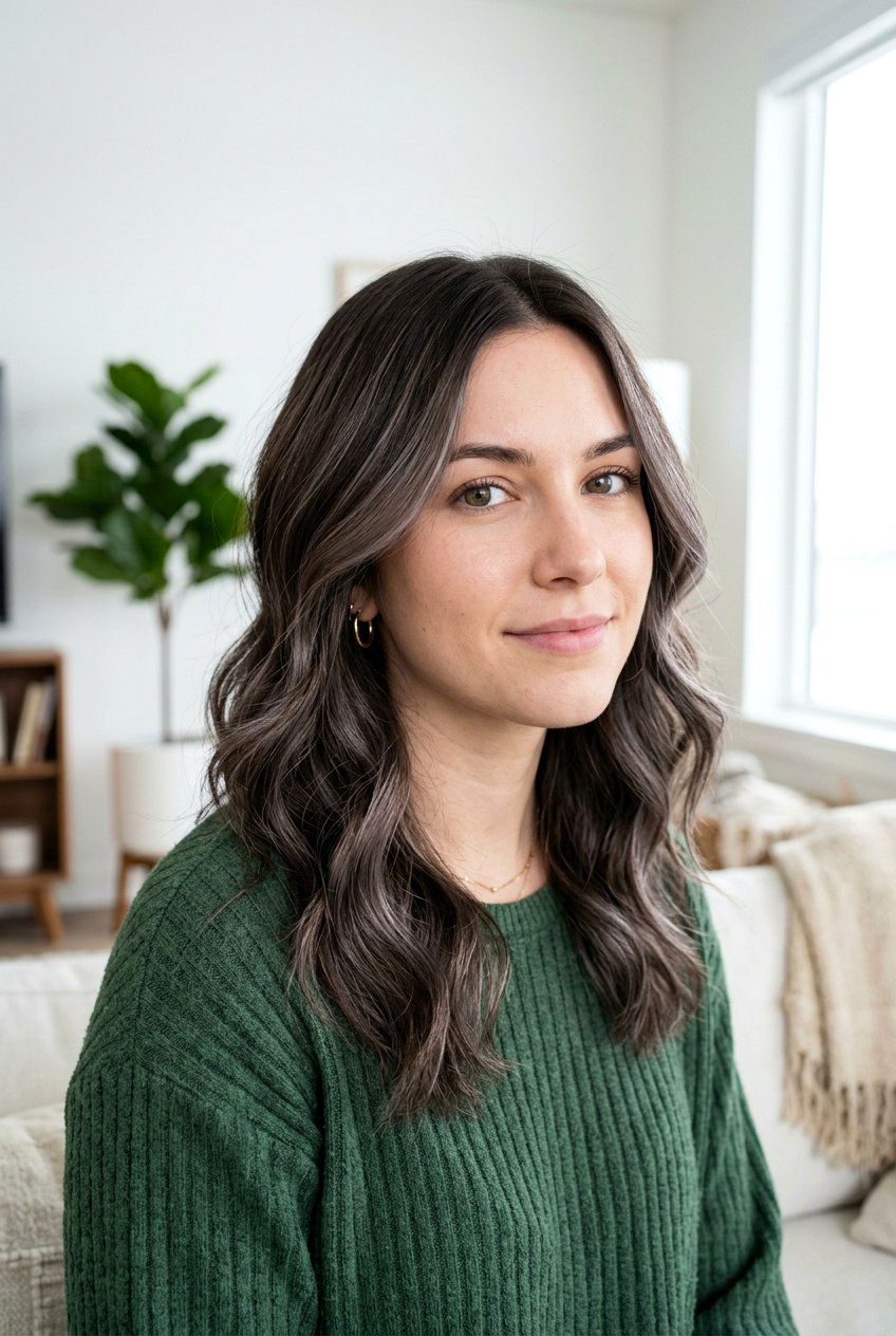 Mushroom Brown Babylights - 20 natural gray transition with babylights - 20 natural gray transition with babylights