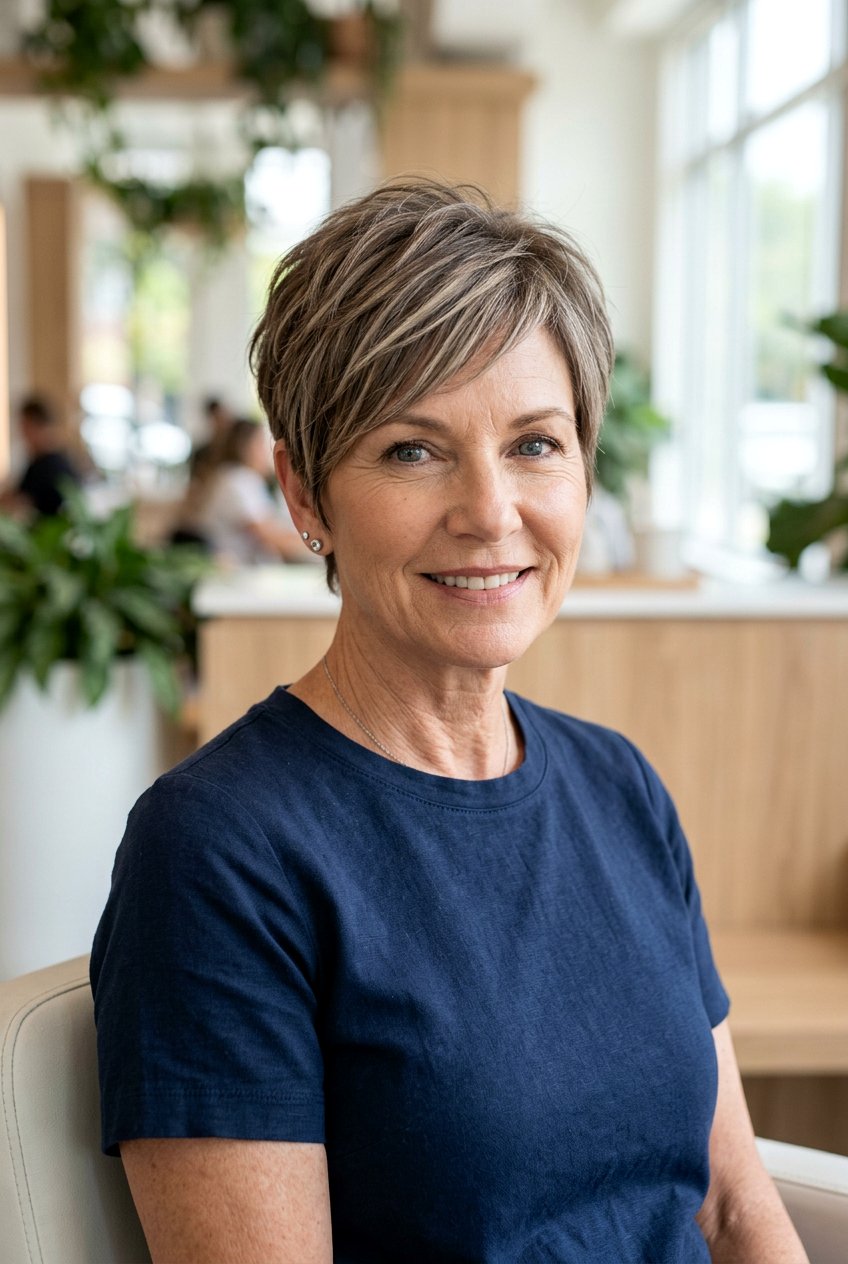 Mushroom Brown Balayage - 20 brunette balayage for women over 50 - 20 brunette balayage for women over 50