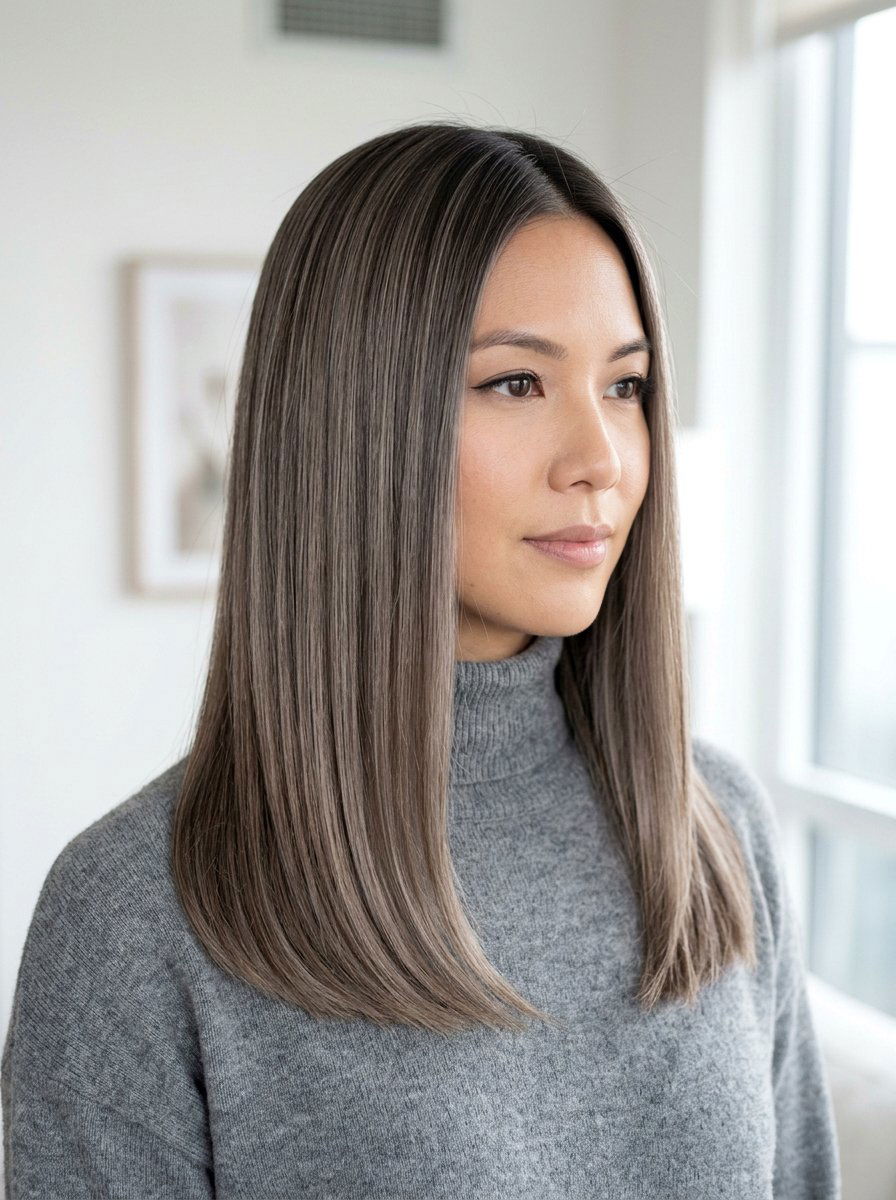 Mushroom Brown Balayage - 20 rich girl brunette balayage - 20 rich girl brunette balayage