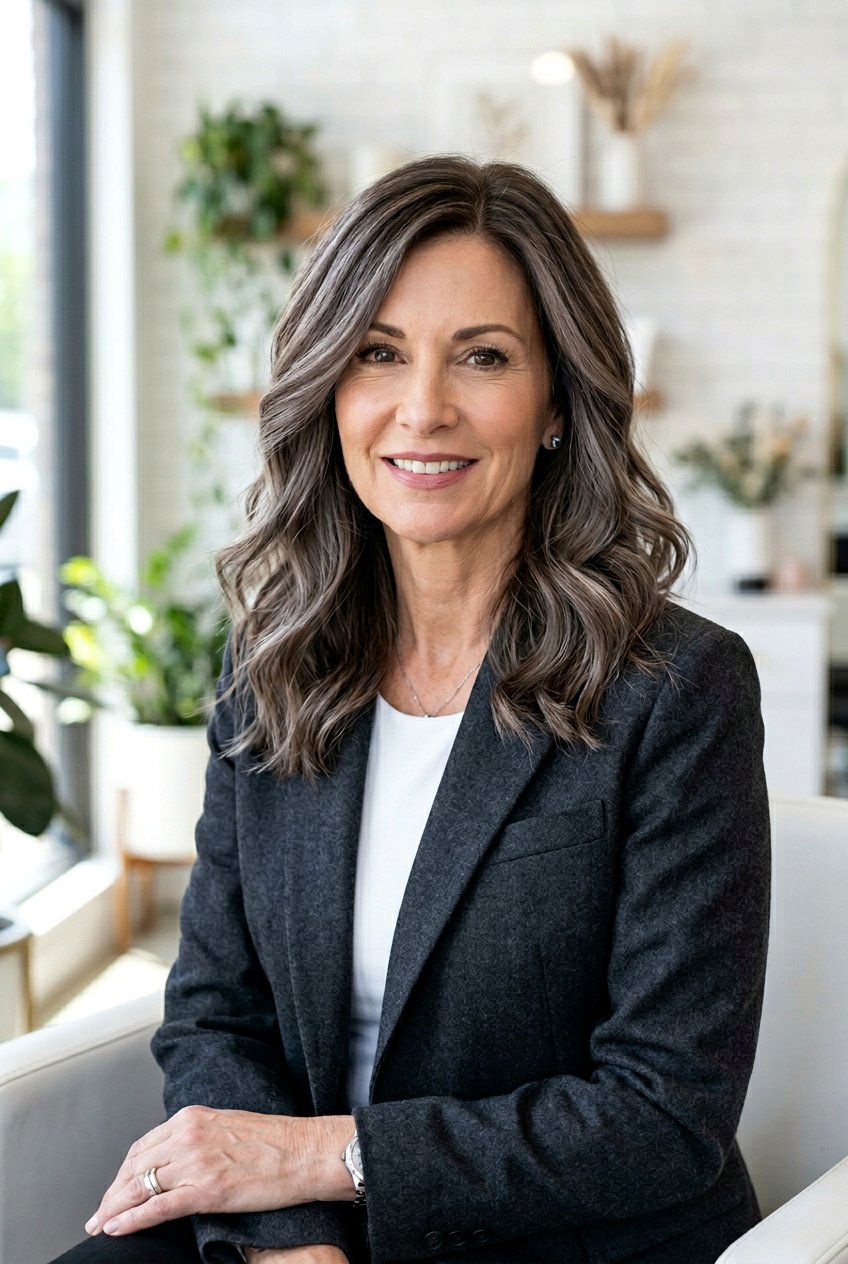 Mushroom Brown Balayage - 20 expensive brunette for women over 50 - 20 expensive brunette for women over 50