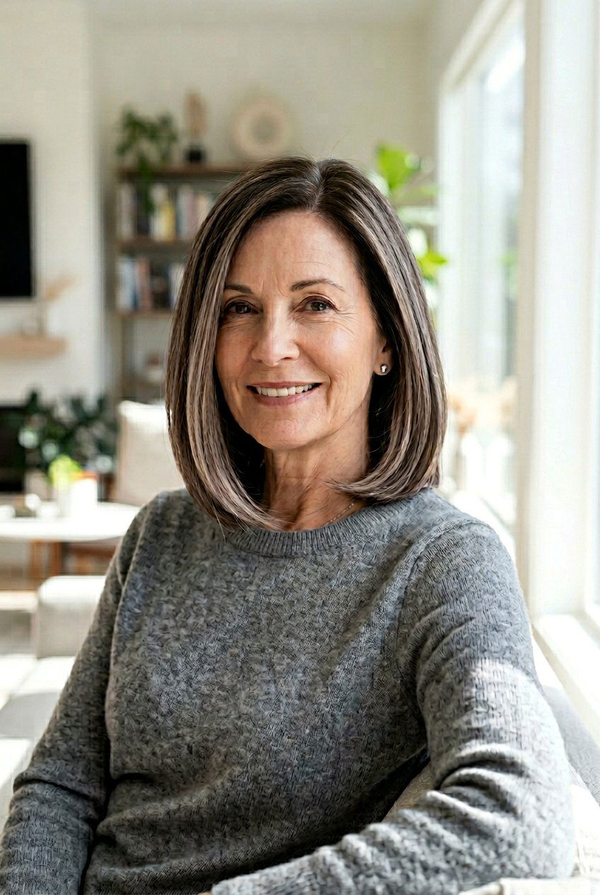 Mushroom Brown Balayage - 20 soft brunette balayage for older women - 20 soft brunette balayage for older women