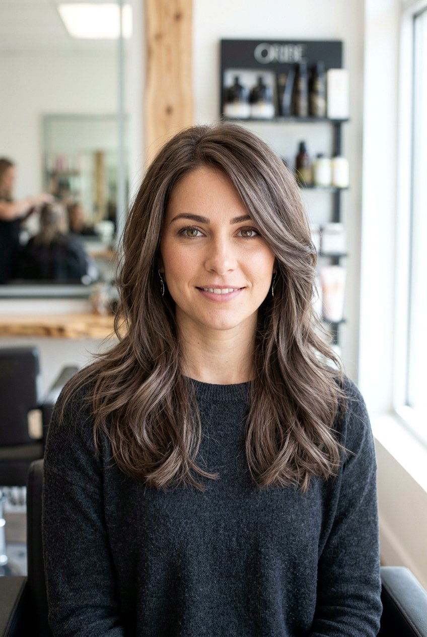 Mushroom Brown Hair - 20 hair color ideas for gray coverage - 20 hair color ideas for gray coverage