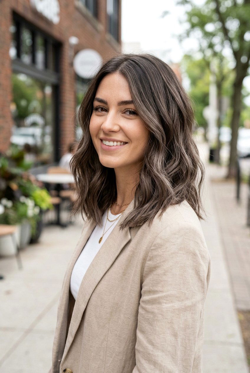 Mushroom Brown Hair - 20 summer hair color ideas - 20 summer hair color ideas