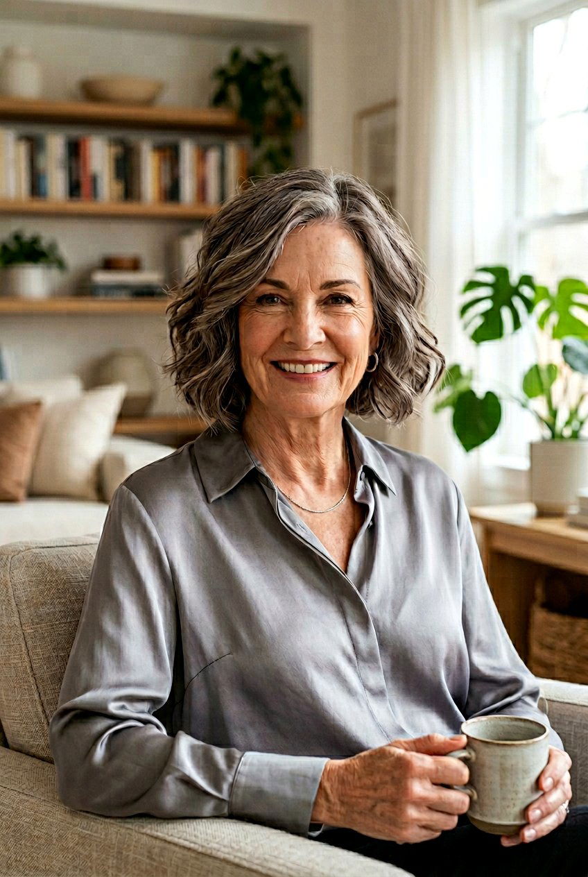 Mushroom Brown Hair Color - 20 brunette refresh for older women - 20 brunette refresh for older women