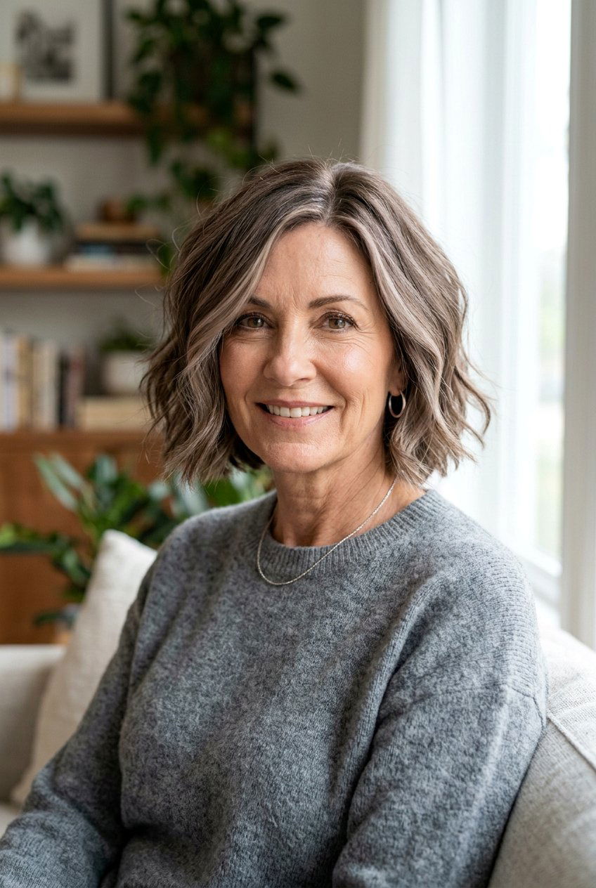 Mushroom Brown Hair Color - 20 hair color ideas for women over 50 - 20 hair color ideas for women over 50