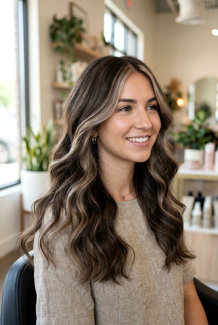 Mushroom Brown Money Piece - 20 mushroom brown hair color - 20 mushroom brown hair color