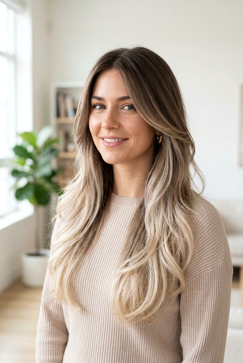 Mushroom Brown With Ash Blonde Ends - 20 mushroom brown for cool skin tones - 20 mushroom brown for cool skin tones