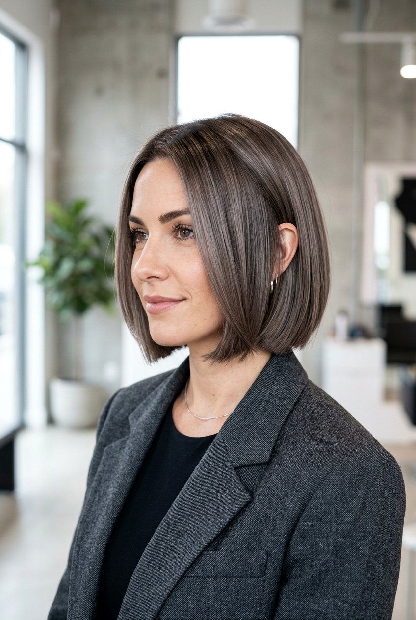 Mushroom Brown on Short Hair - 20 mushroom brown hair color - 20 mushroom brown hair color