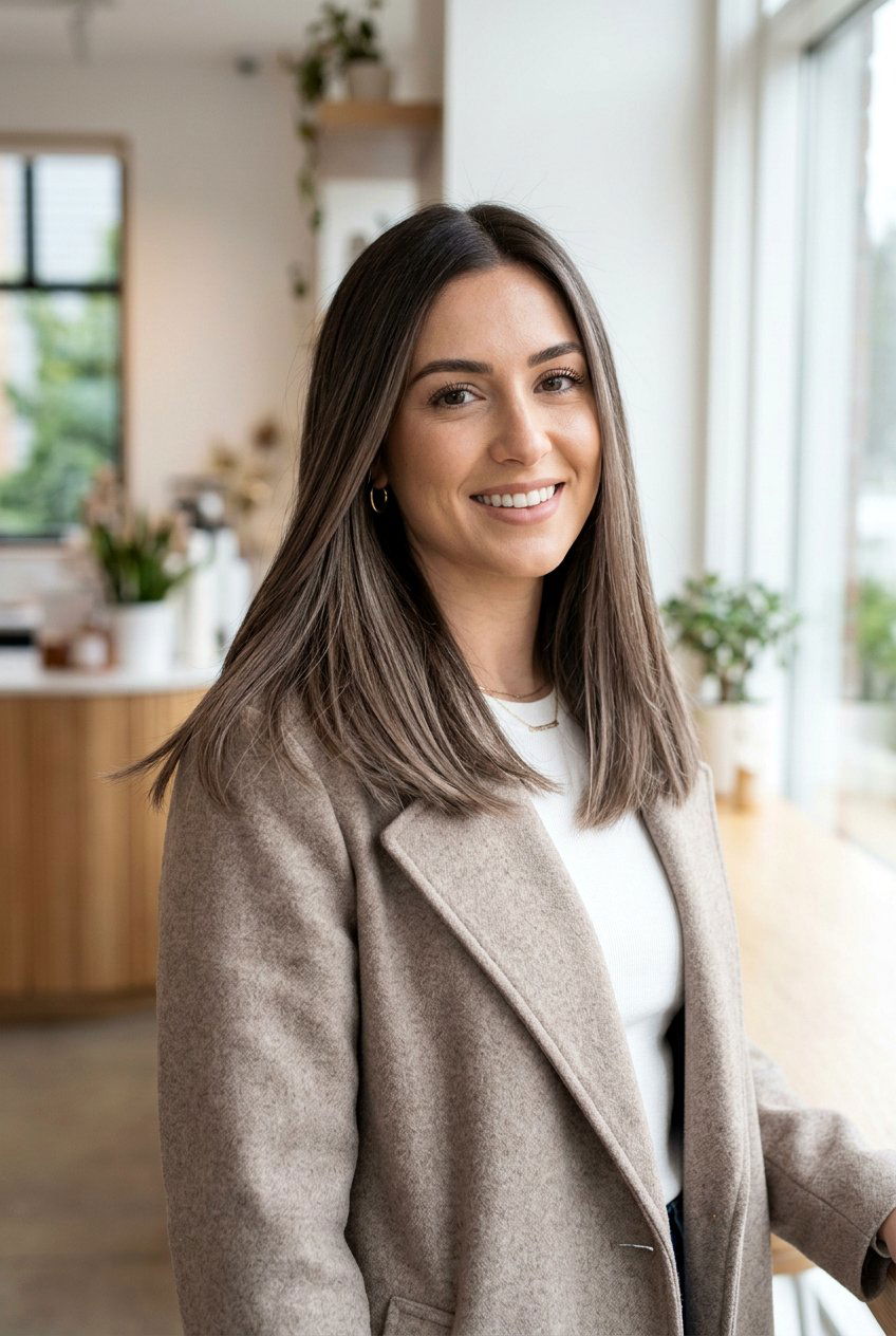 Mushroom Brunette Balayage - 20 winter brunette balayage - 20 winter brunette balayage