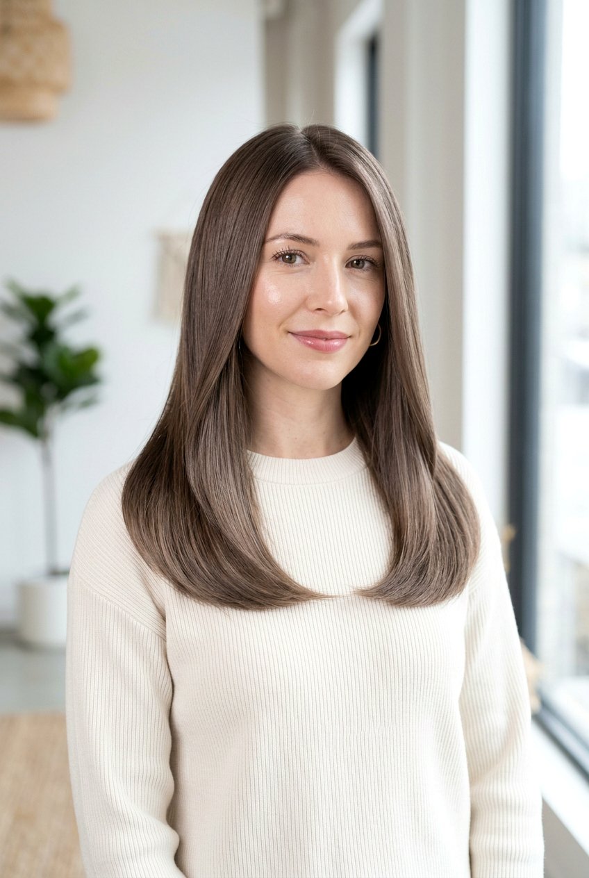 Mushroom Brunette Gloss Treatment - 20 cool mushroom brunette hair - 20 cool mushroom brunette hair