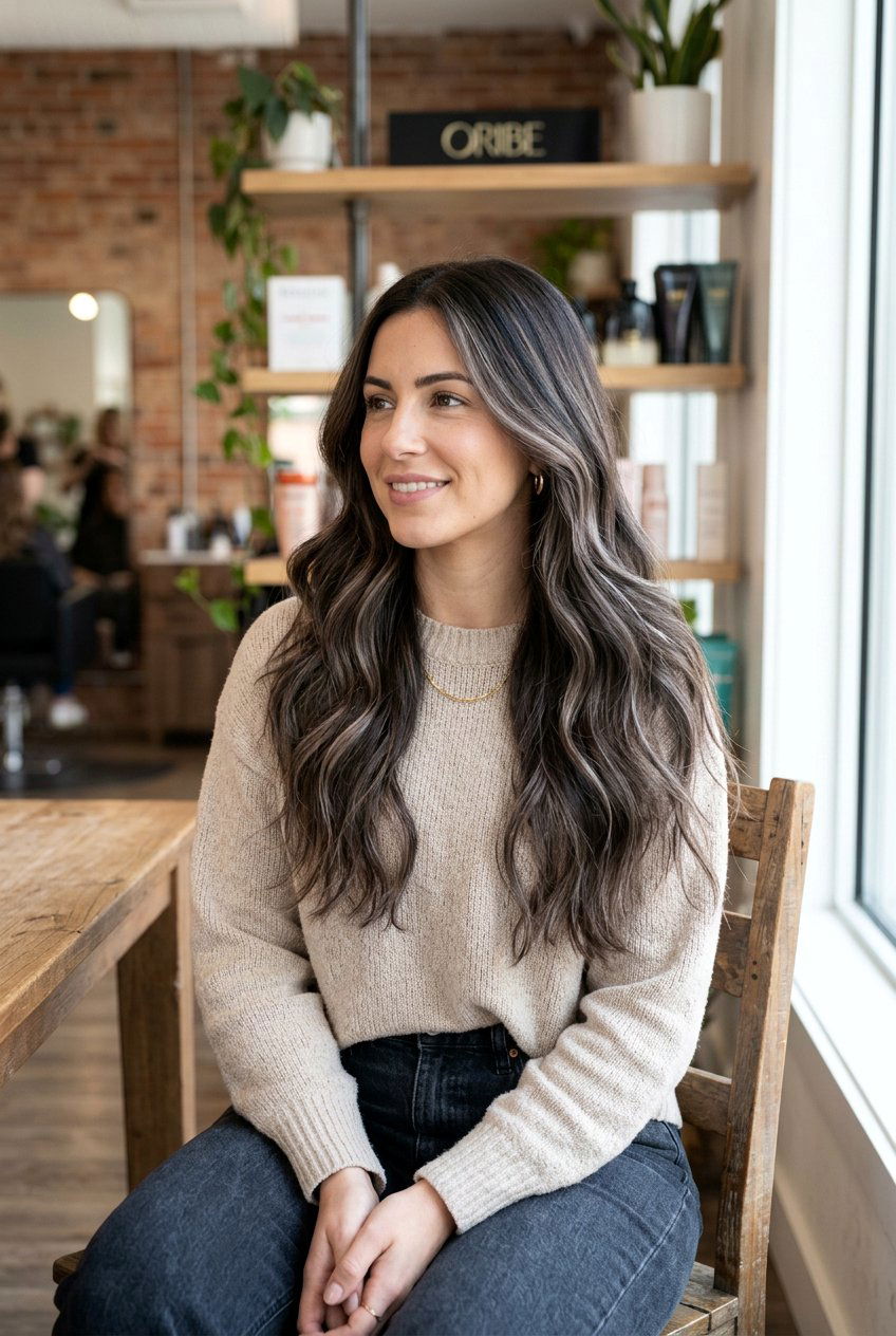 Mushroom Brunette Highlights - 20 cool mushroom brunette hair - 20 cool mushroom brunette hair