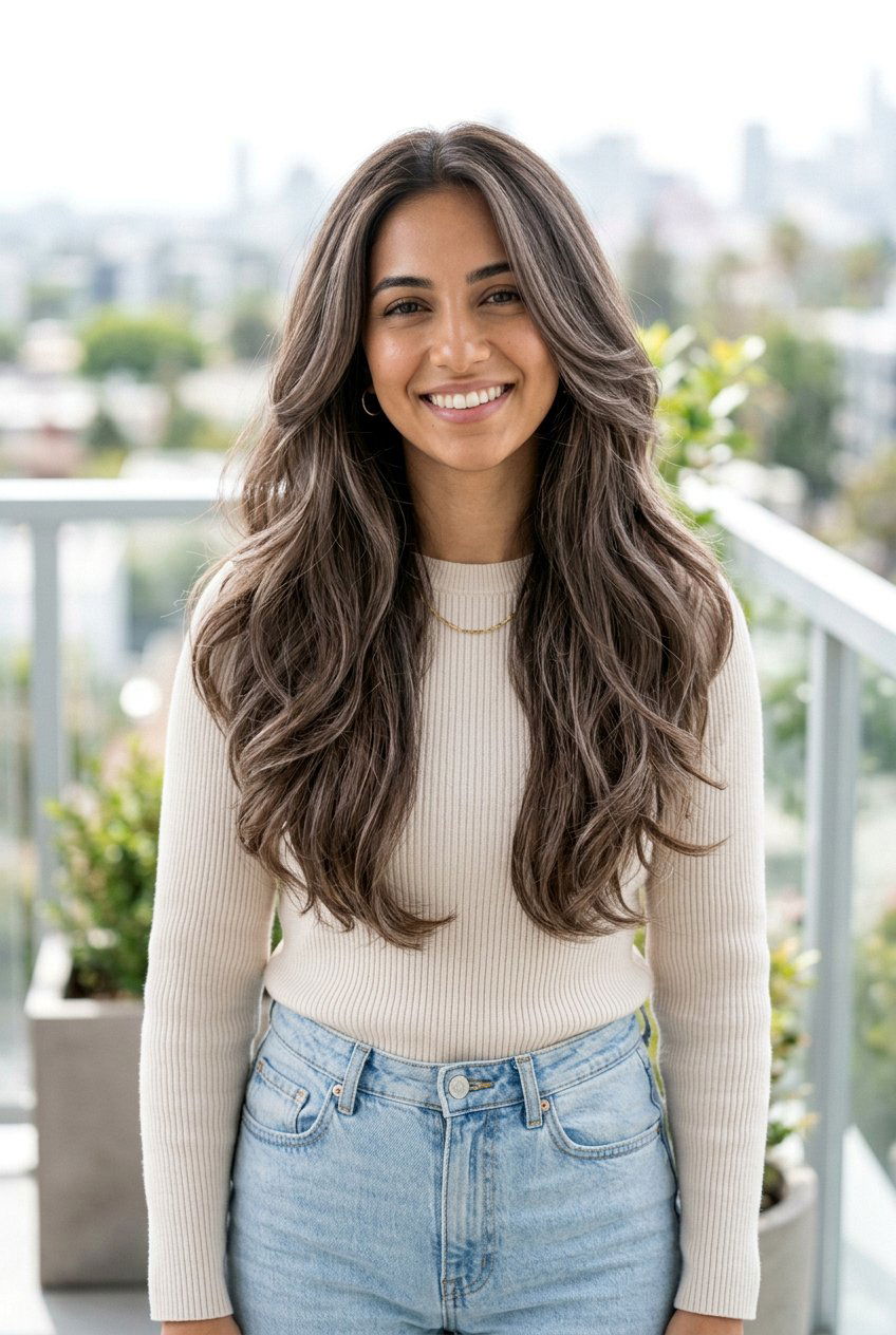 Mushroom Brunette with Layers - 20 cool mushroom brunette hair - 20 cool mushroom brunette hair