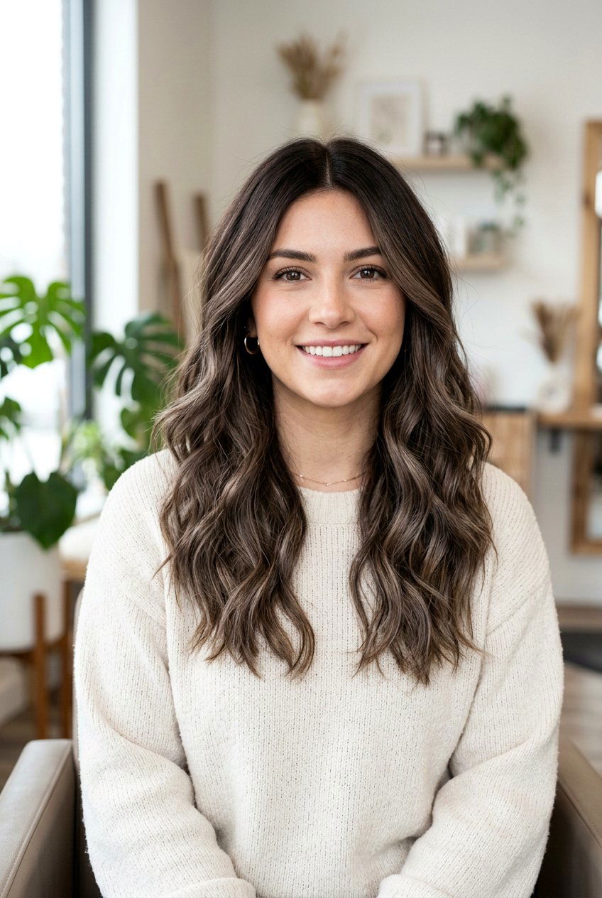 20 Beautiful Mushroom Highlights On Brunette Hair To Try