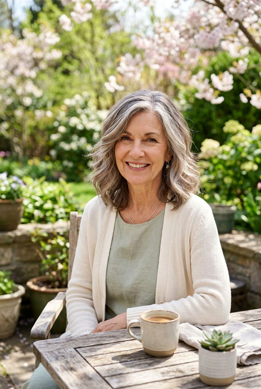 Mushroom Pearl Gray Balayage For Women Over 60 - 20 pearl gray highlights for women over 60 - 20 pearl gray highlights for women over 60