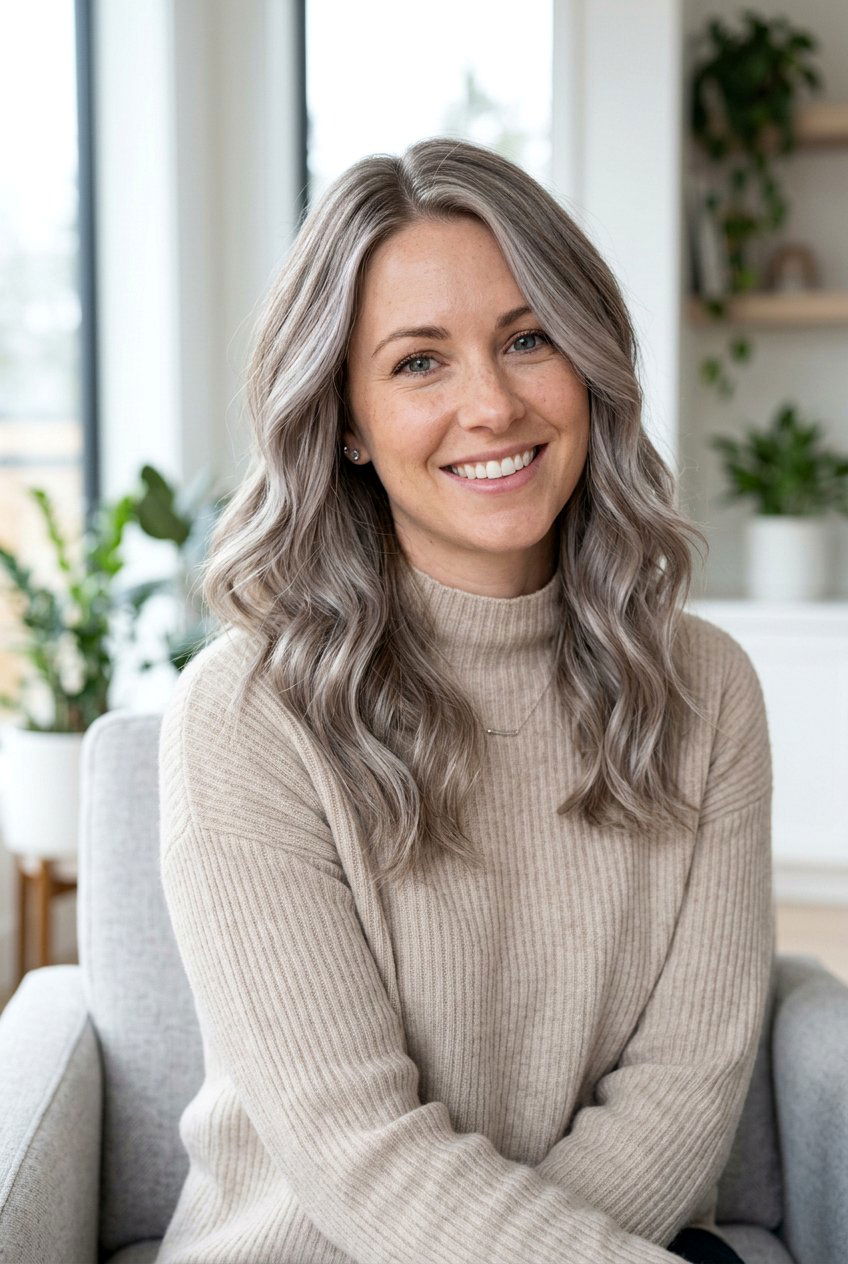 Mushroom Silver Blonde Blend - 20 cool silver blonde blend - 20 cool silver blonde blend