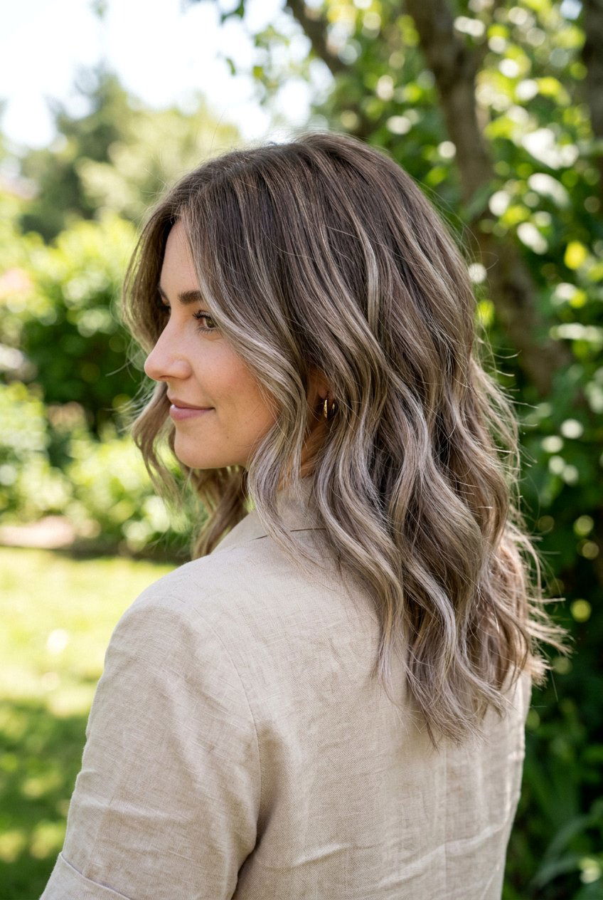 Mushroom blonde balayage on medium brown hair - 20 blonde balayage on brown hair - 20 blonde balayage on brown hair