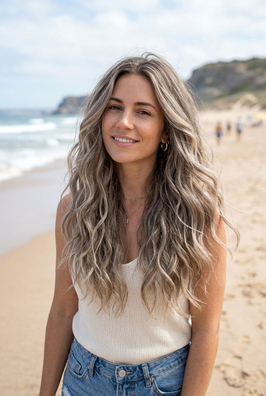 Mushroom blonde beach waves - 20 mushroom blonde hair color - 20 mushroom blonde hair color