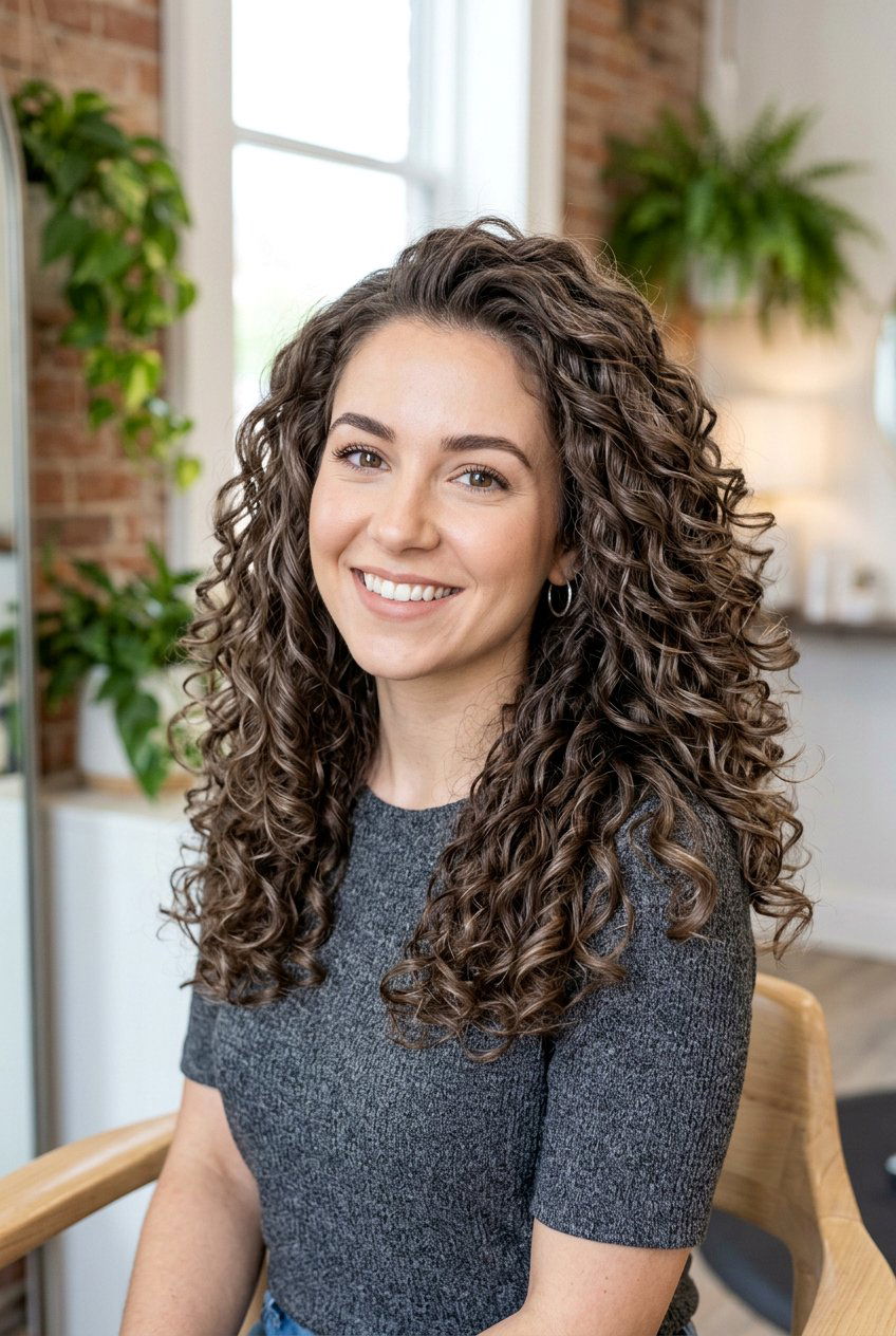 Mushroom brown curly hair - 20 hair color ideas for curly hair - 20 hair color ideas for curly hair