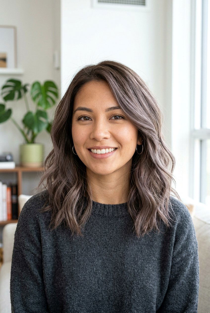 Mushroom brown hair color - 20 winter hair color ideas - 20 winter hair color ideas