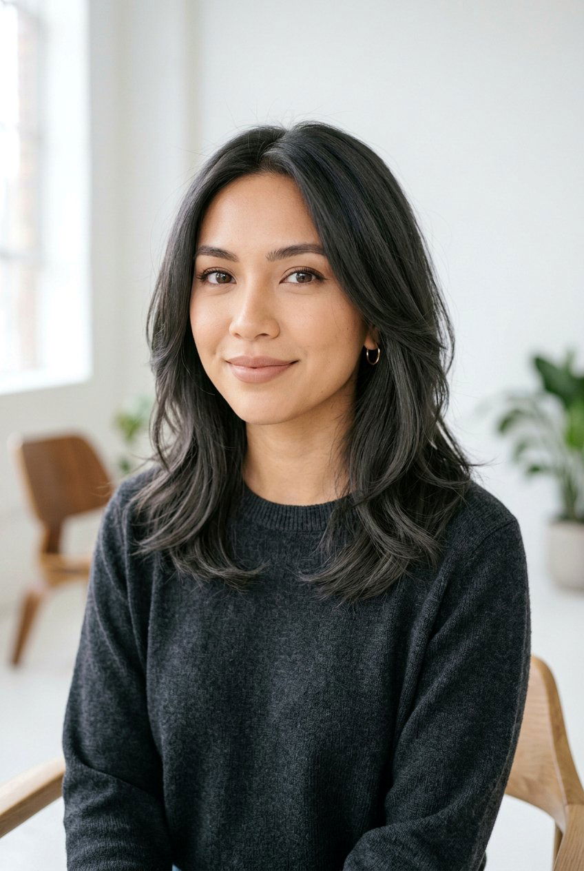 Muted Black Hair Color - 20 soft black hair color - 20 soft black hair color