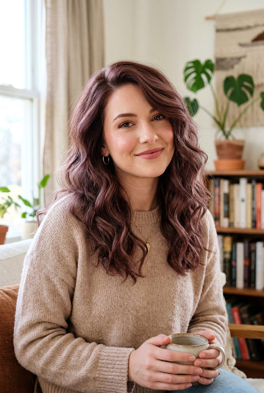 Muted Cherry Cola - 20 cherry cola hair color for brunettes - 20 cherry cola hair color for brunettes