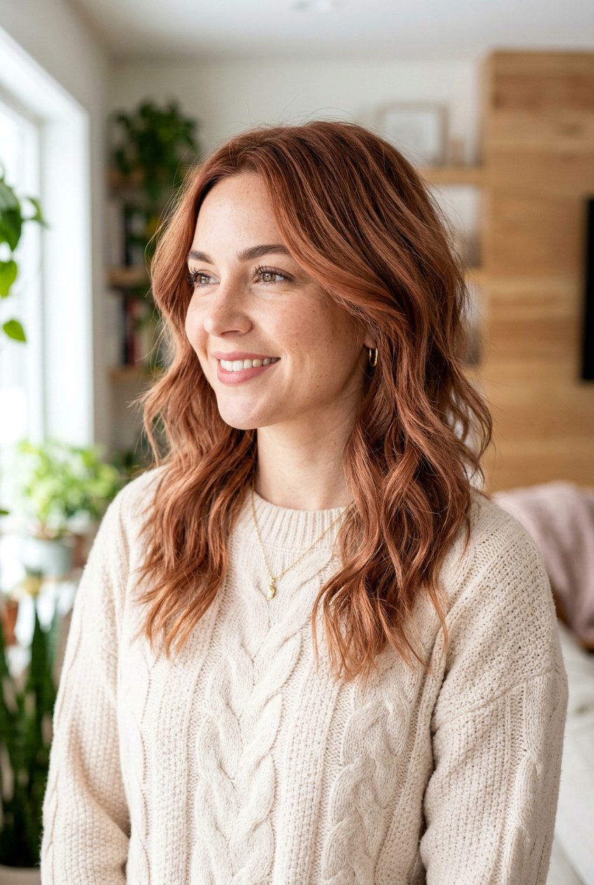 Muted Cinnamon Copper Hair Color - 20 spring copper hair color - 20 spring copper hair color