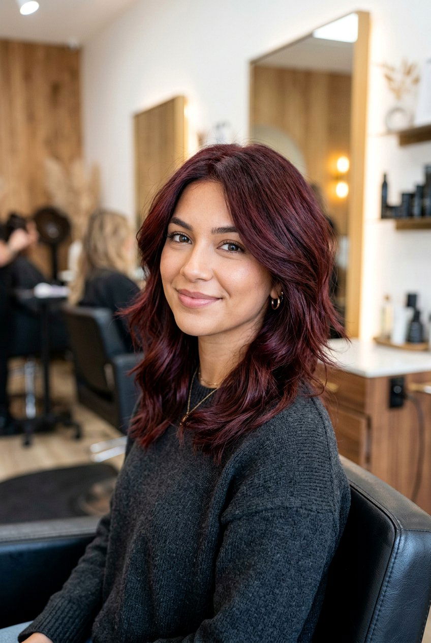 Muted dark cherry red - 20 dark cherry red hair - 20 dark cherry red hair