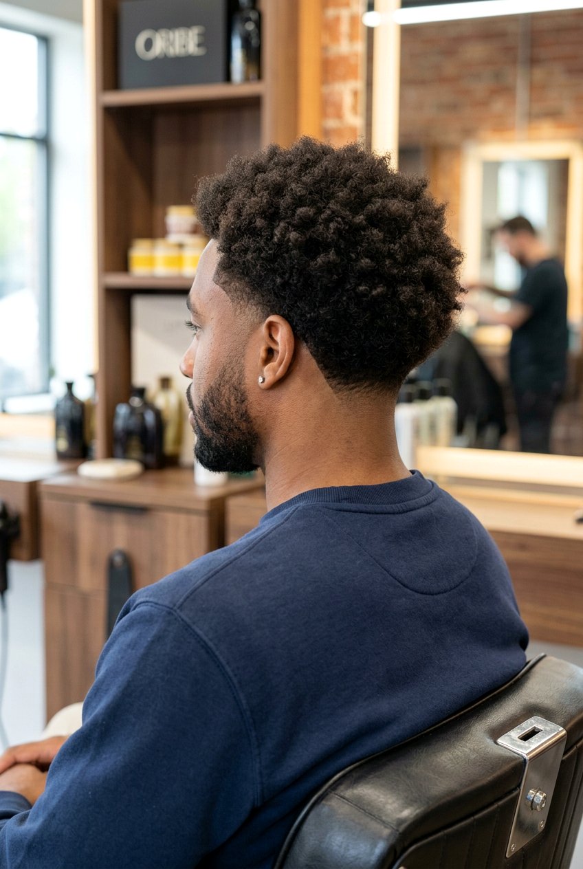 Nape Taper Afro - 20 afro taper fade for black men - 20 afro taper fade for black men