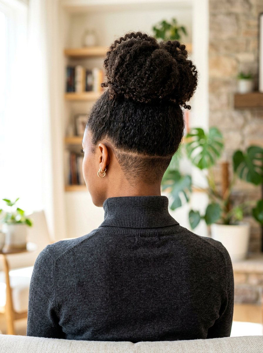 Nape undercut natural hair - 20 undercut natural hairstyle women - 20 undercut natural hairstyle women