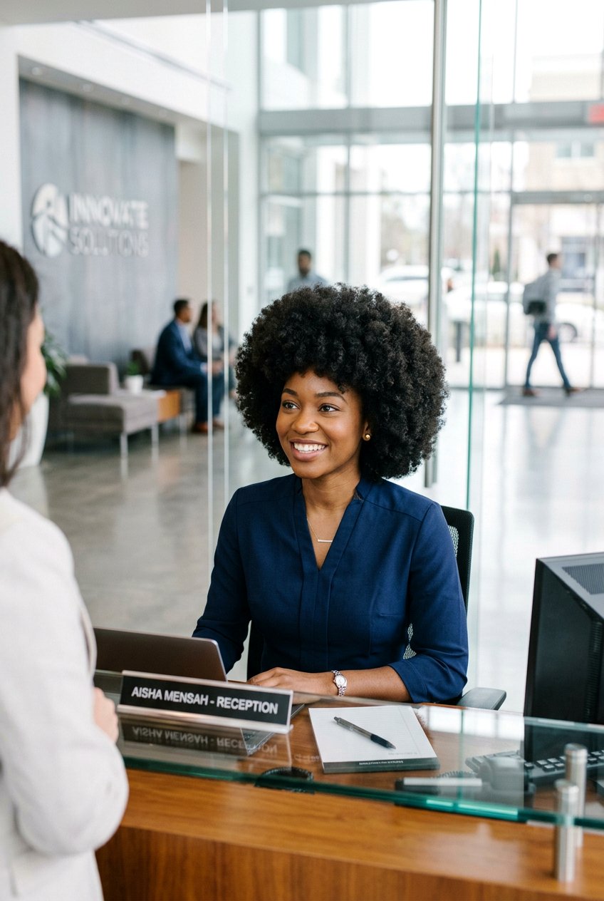 Natural Afro For Receptionist - 20 receptionist hairstyles for women - 20 receptionist hairstyles for women