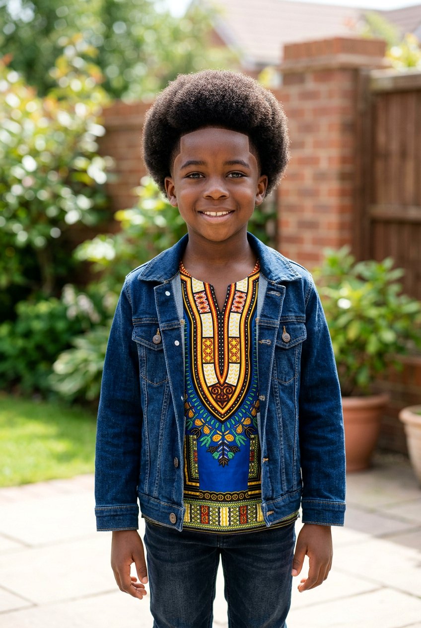 Natural Afro Taper - 20 cute picture day haircuts for boys - 20 cute picture day haircuts for boys