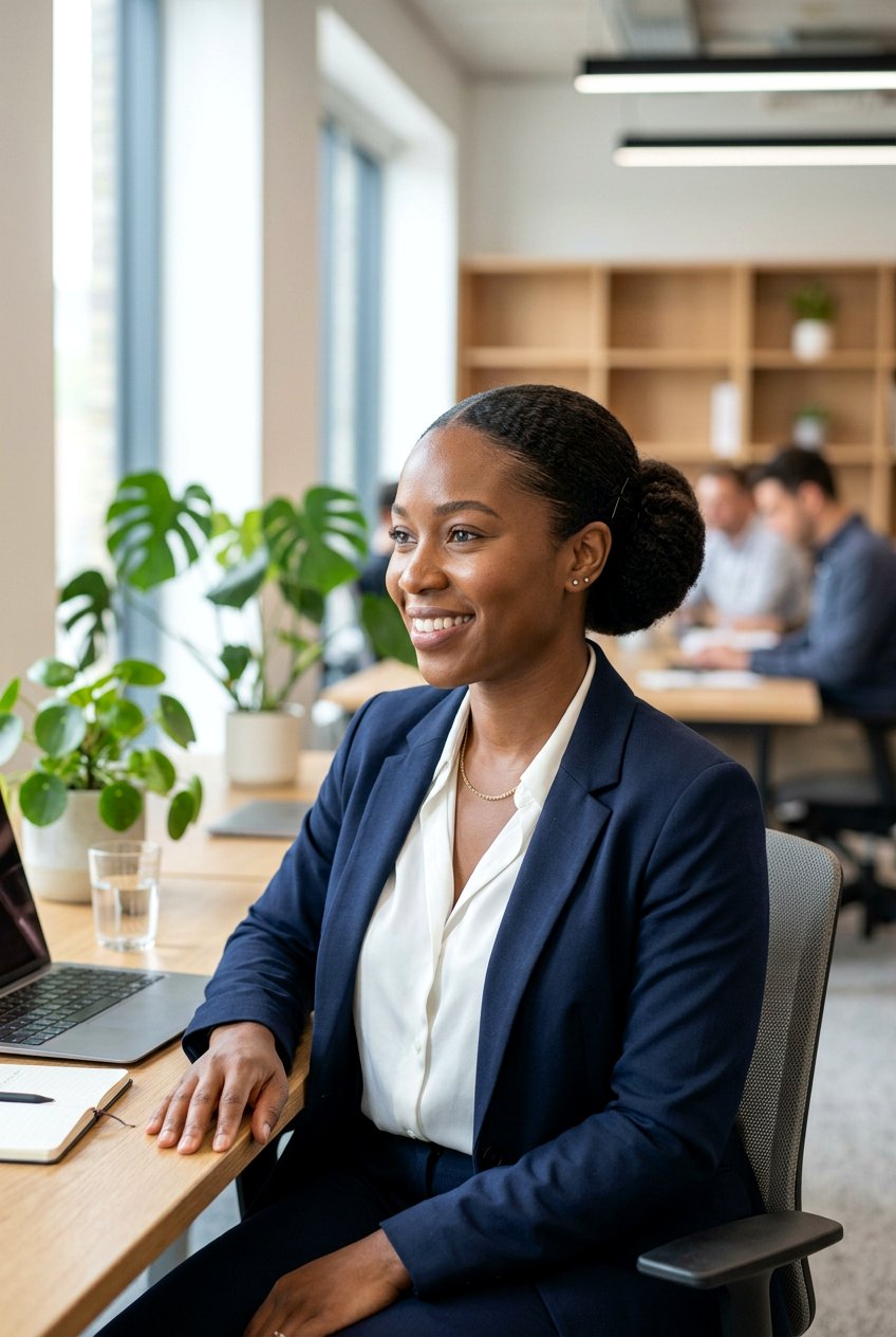 Natural Bun Hairstyle For Work - 20 natural hairstyles for work - 20 natural hairstyles for work