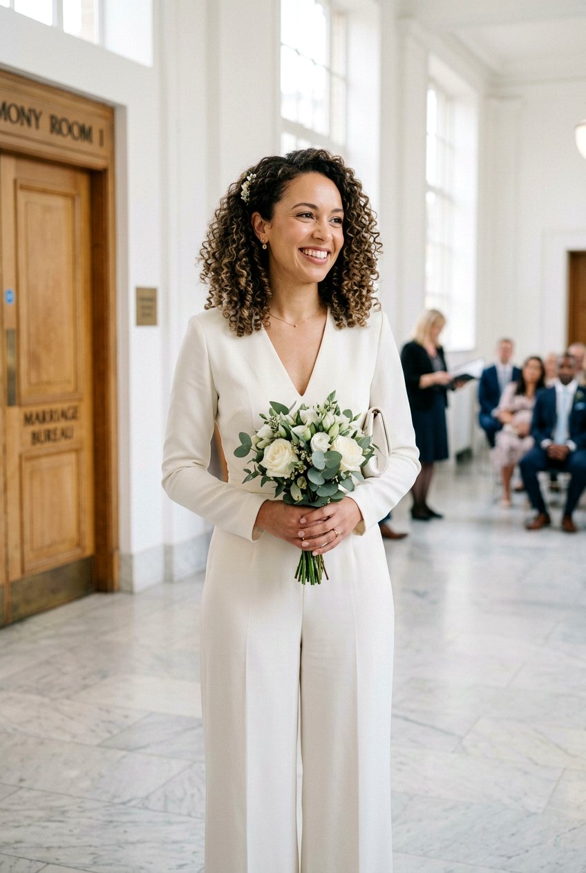 20 Elegant Civil Wedding Hairstyles for Your Special Day