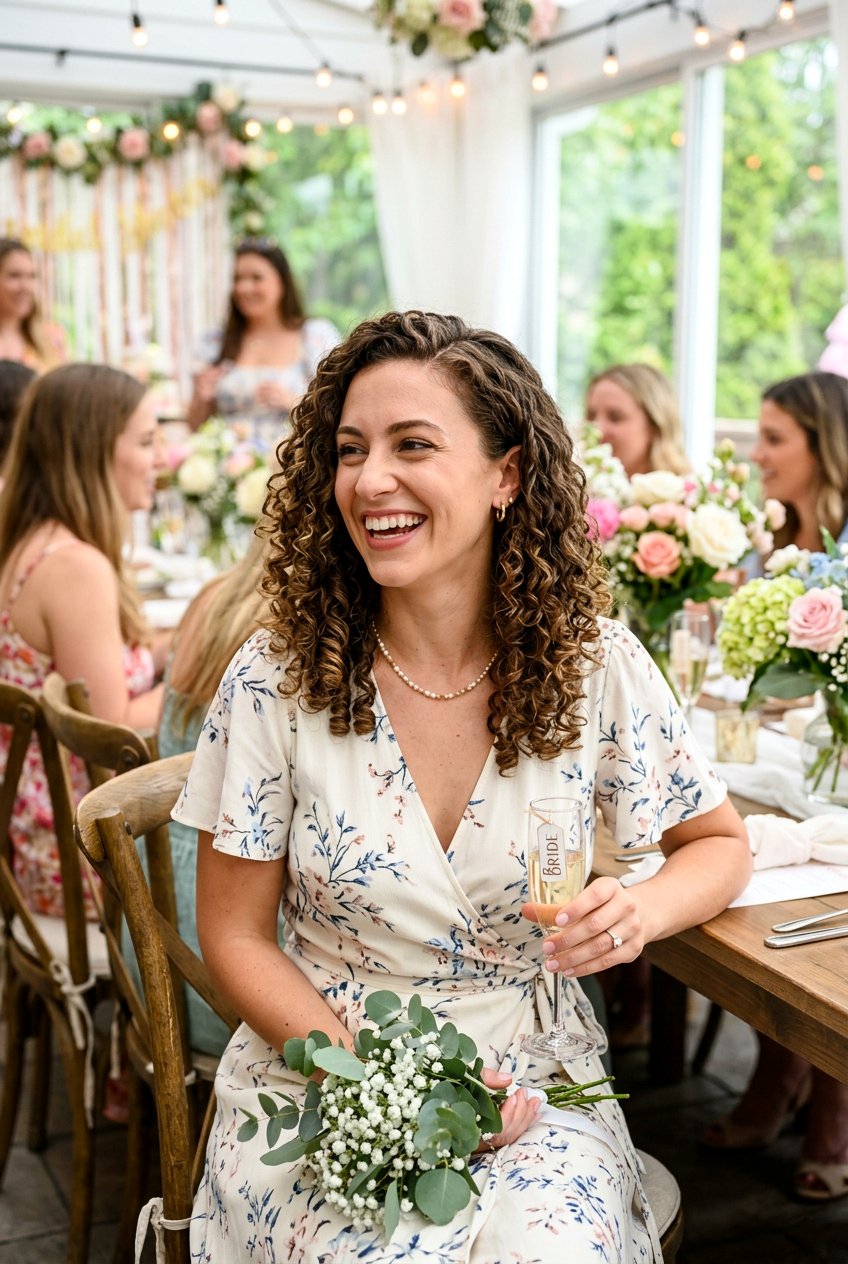 Natural Curls For Bridal Shower - 20 bridal shower hairstyles - 20 bridal shower hairstyles