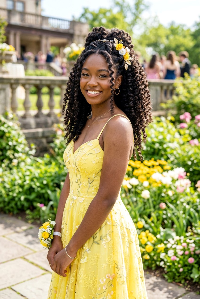 Natural Curls For Prom - 20 best prom hairstyle ideas - 20 best prom hairstyle ideas