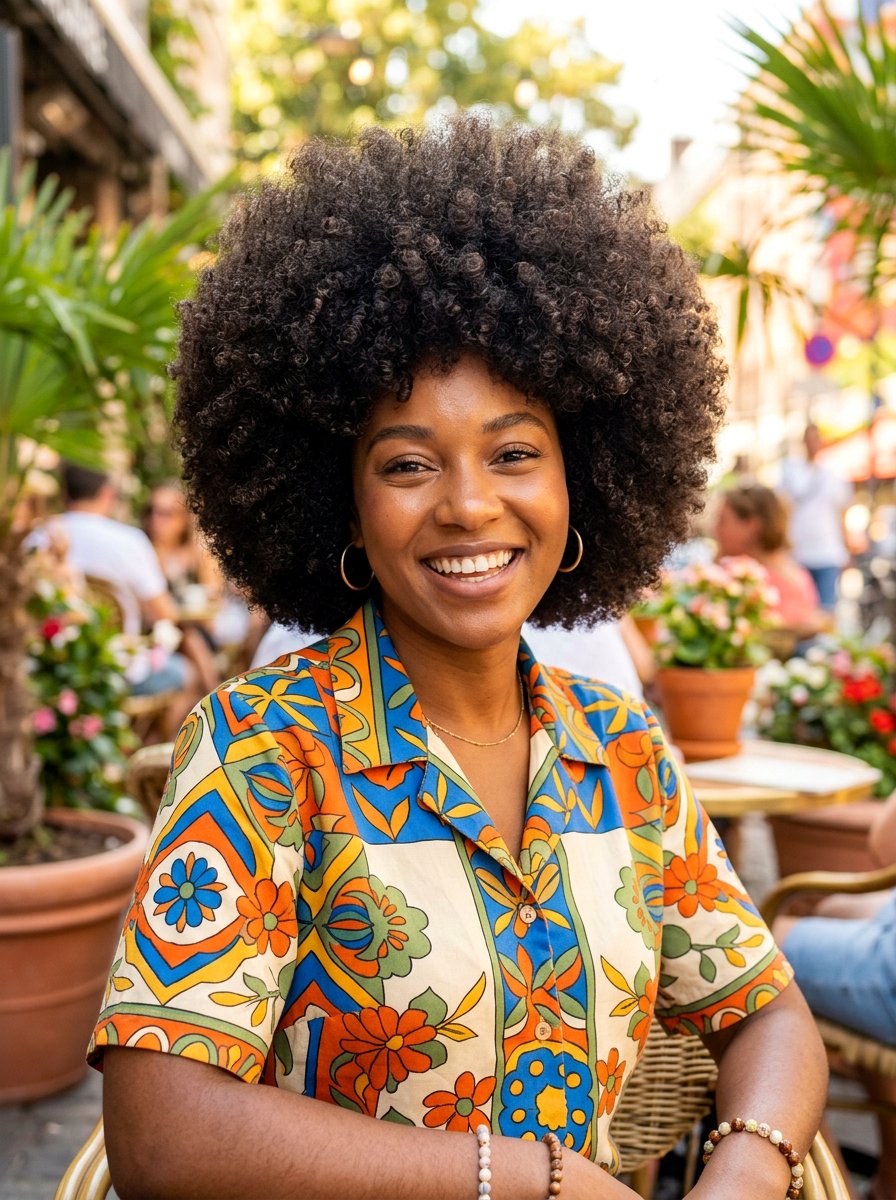 Natural Curly Afro - 20 curly hairstyle ideas for women - 20 curly hairstyle ideas for women