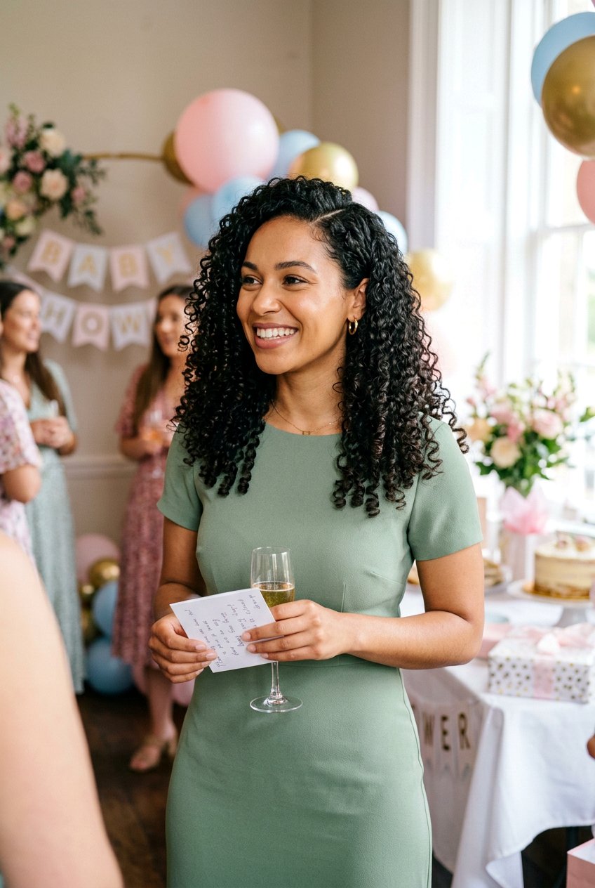 Natural Curly Baby Shower Hair - 20 baby shower curls hairstyle - 20 baby shower curls hairstyle