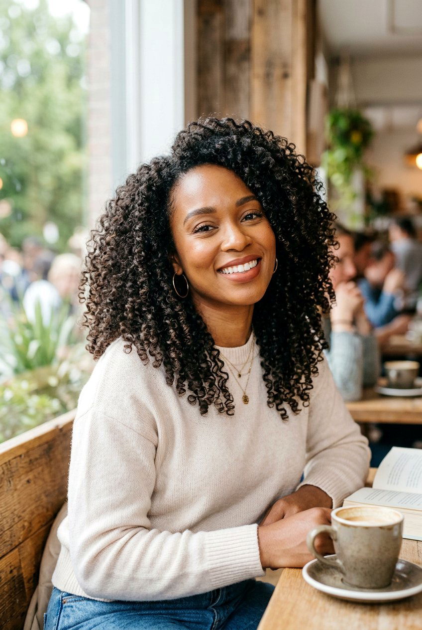 Natural Curly Hair Defined For Picture Day - 20 easy hairstyles for picture day - 20 easy hairstyles for picture day