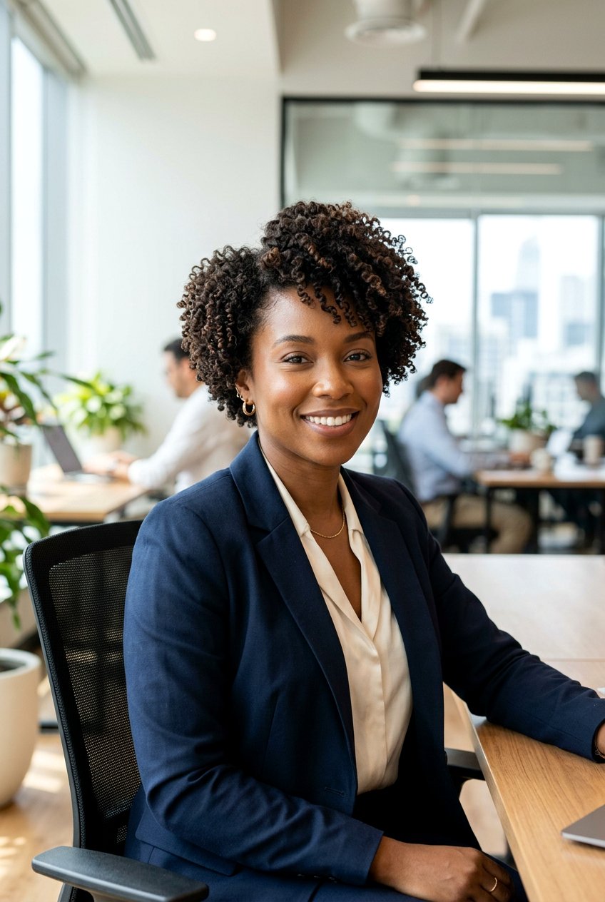 Natural Curly Short Haircut - 20 low maintenance work haircut - 20 low maintenance work haircut