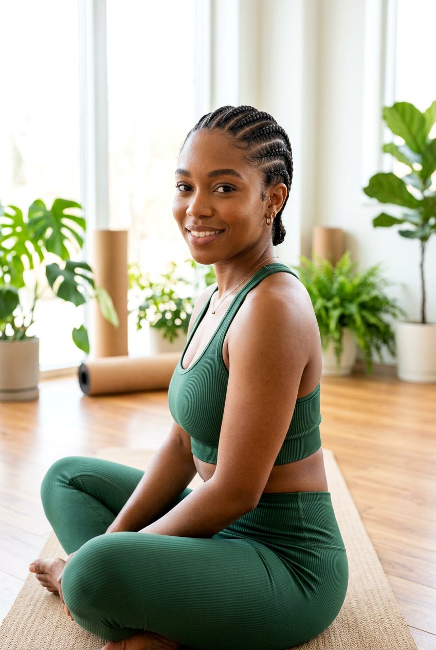 Natural Hair Straight Back Braids - 20 braided straight back styles for women - 20 braided straight back styles for women