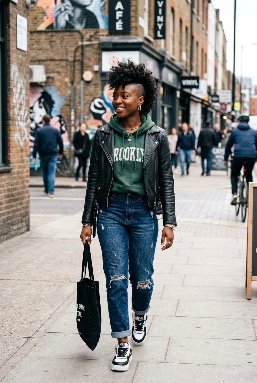 Natural Mohawk - 20 low maintenance haircut for black women - 20 low maintenance haircut for black women