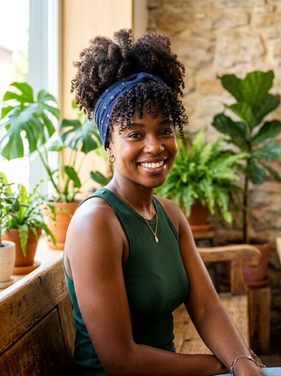 Natural Puff For Pickleball - 20 pickleball hairstyles - 20 pickleball hairstyles