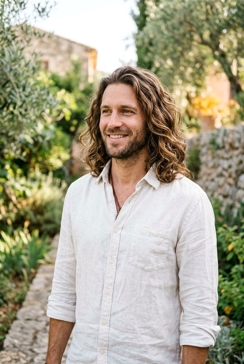 Natural Shoulder Length Waves Men - 20 men shoulder length waves haircut - 20 men shoulder length waves haircut