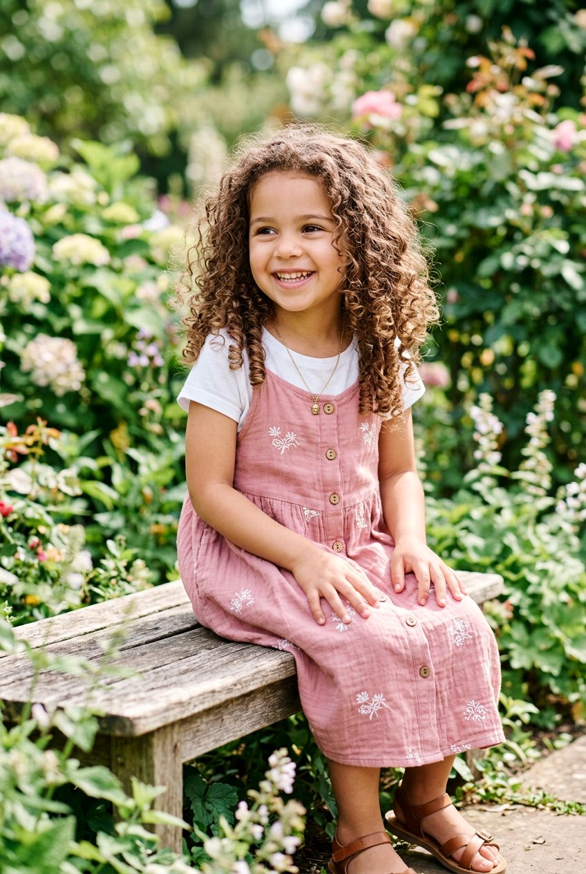 Natural Soft Curls - 20 little girls soft curls hairstyle - 20 little girls soft curls hairstyle