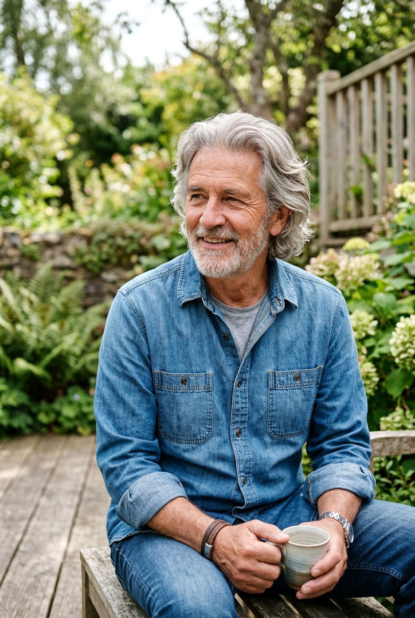 Natural Texture Casual Flow - 20 bro flow for older men - 20 bro flow for older men