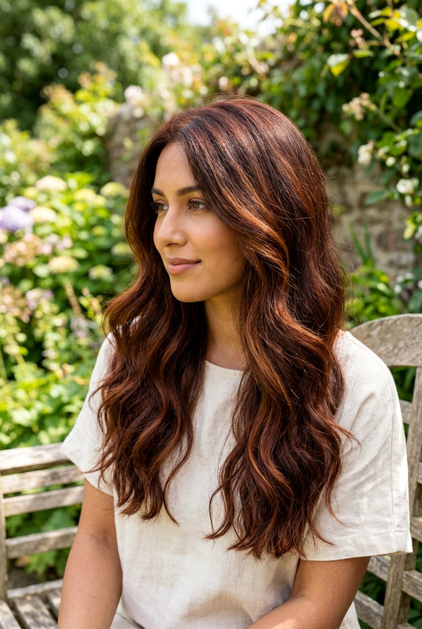 Natural dark auburn - 20 deep auburn hair color - 20 deep auburn hair color