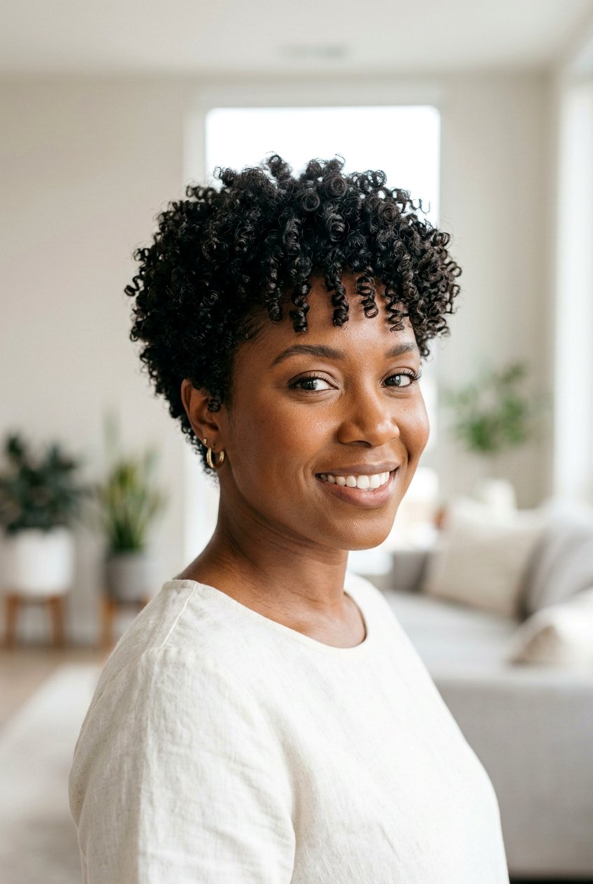 Natural texture curly pixie - 20 curly pixie haircut - 20 curly pixie haircut