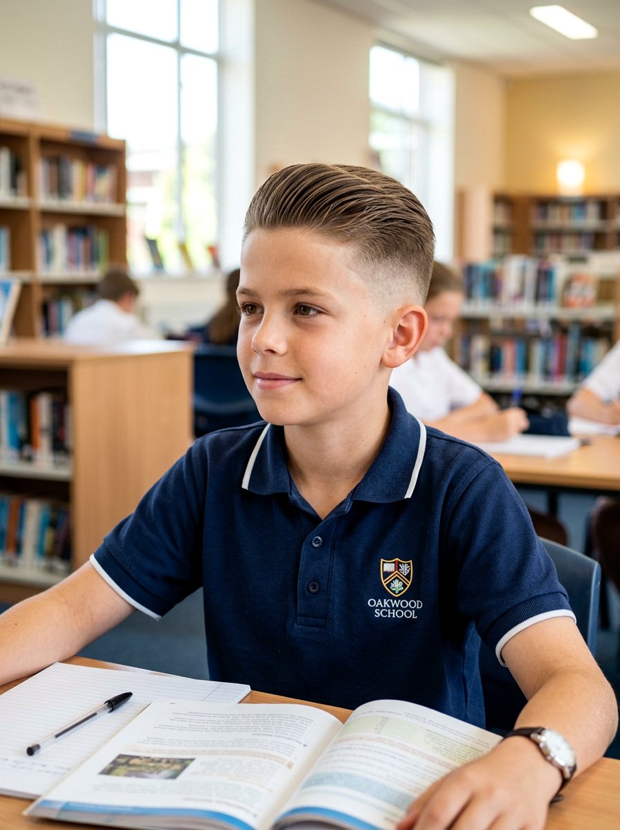 Neat Push Back Haircut For School Boys - 20 neat haircut for school boys - 20 neat haircut for school boys