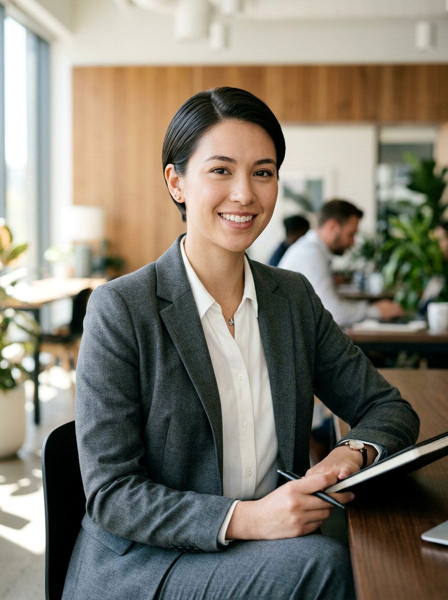 Neat Tucked Pixie Cut - 20 interview hairstyle with clean pixie cut - 20 interview hairstyle with clean pixie cut