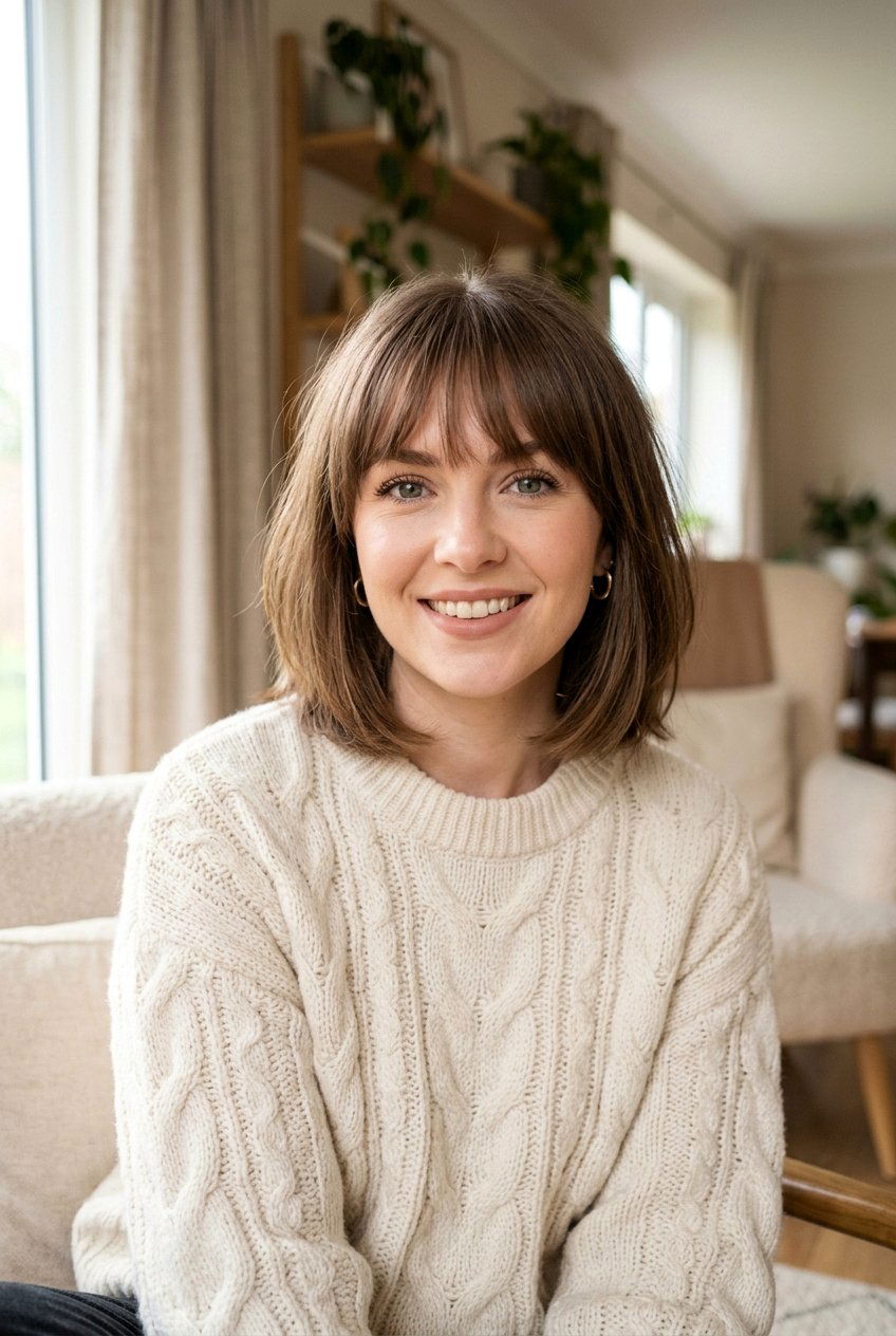 Neck Length Bob With Bangs Fine Hair - 20 fine hair bob with layers and bangs - 20 fine hair bob with layers and bangs